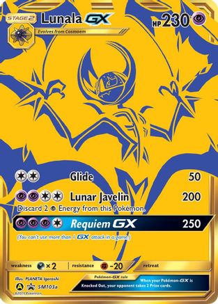 Lunala GX SM103a - Holofoil - Promo