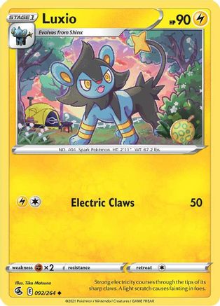 Luxio 092 - Uncommon