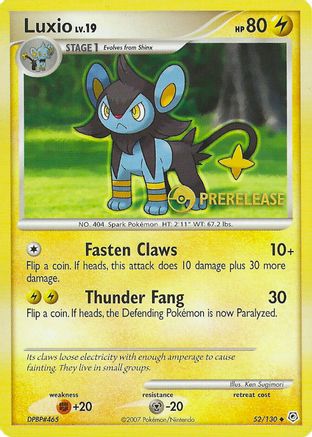 Luxio - 52/130 (Prerelease)/130 - Promo