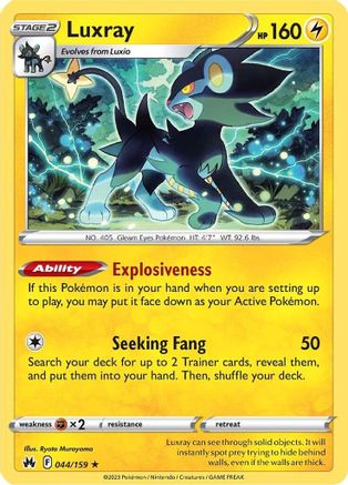 Luxray (44) (44) 044 - Rare