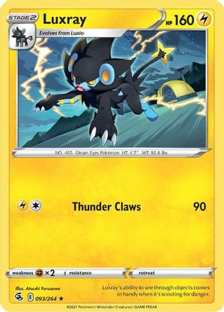 Luxray 093 - Rare
