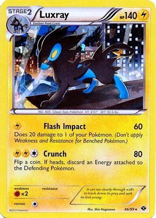 Luxray - 46/99 (Cracked Ice Holo)/99 - Holofoil - Promo