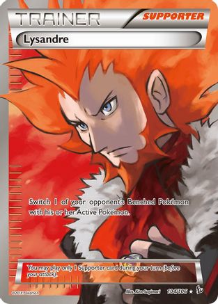 Lysandre (104 Full Art) (104 Full Art) 104 - Holofoil - Ultra Rare