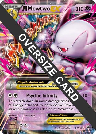 M Mewtwo EX - 64/162/162 - Holofoil - Promo
