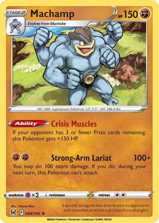 Machamp 088 - Holofoil - Holo Rare