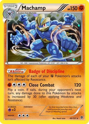 Machamp - 49/101 (Cosmos Holo)/101 - Holofoil - Promo