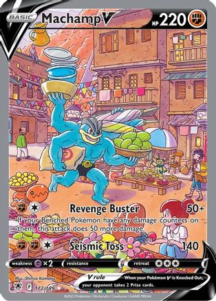 Machamp V (Alternate Full Art) 172 - Holofoil - Ultra Rare