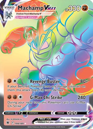 Machamp VMAX (Secret) 194 - Holofoil - Secret Rare