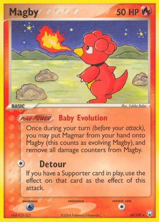 Magby - Reverse Holofoil - Rare