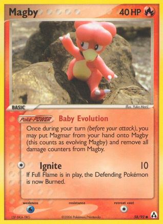 Magby 058 - Reverse Holofoil - Common