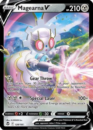 Magearna V 128 - Holofoil - Ultra Rare