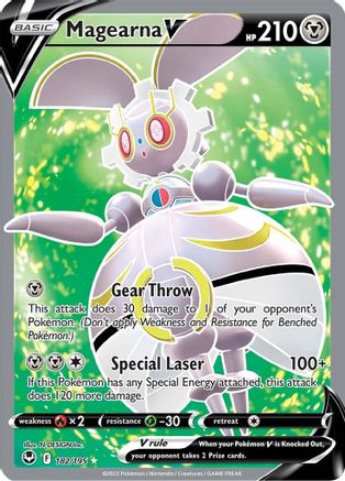 Magearna V (Full Art) 182 - Holofoil - Ultra Rare