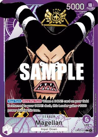 Magellan (071) (Alternate Art) (OP02-071) - Leader