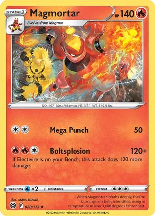 Magmortar 020 - Rare