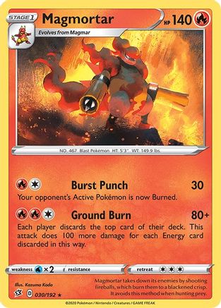 Magmortar 030 - Rare