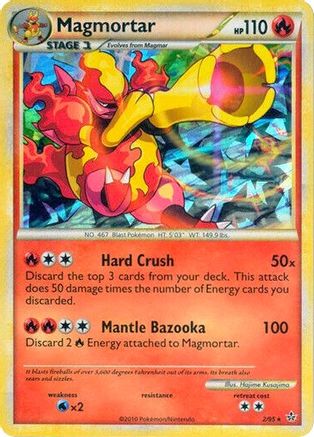 Magmortar (Cracked Ice Holo) 002/95 - Holofoil - Promo