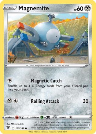 Magnemite 105 - Common