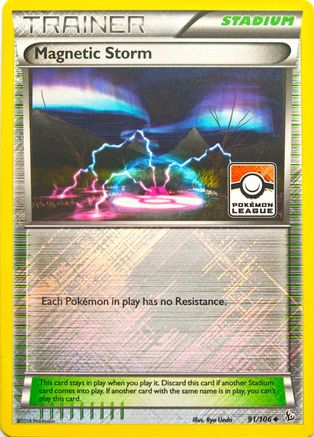 Magnetic Storm (Pokemon League) 091/106 - Reverse Holofoil - Promo