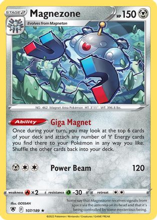 Magnezone - 107/189/189 - Rare