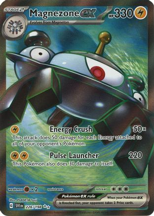 Magnezone ex 226/198 - Holofoil - Ultra Rare