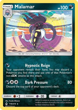 Malamar 119 - Holofoil - Holo Rare
