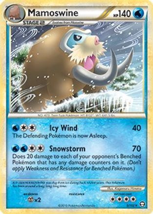 Mamoswine - 5/102 (Cracked Ice Holo)/102 - Holofoil - Holo Rare