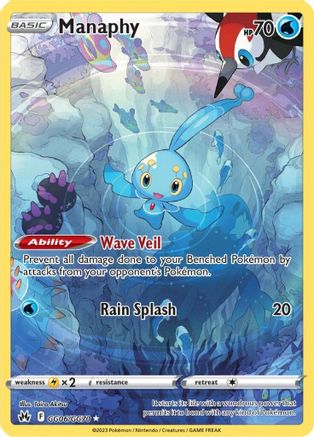 Manaphy GG06 - Holofoil - Ultra Rare