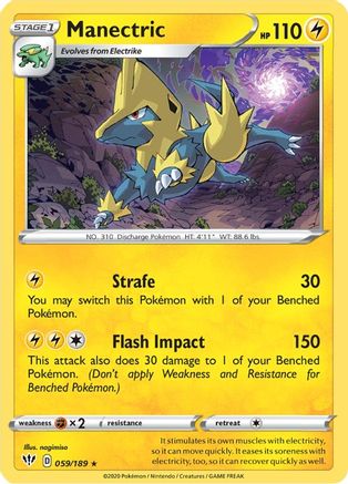 Manectric 059 - Rare