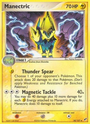Manectric/107 - Reverse Holofoil - Uncommon