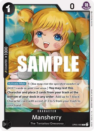 Mansherry (OP05-088) - Rare