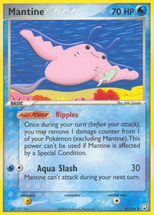 Mantine - Reverse Holofoil - Uncommon