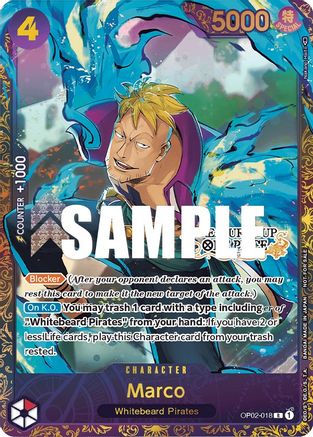 Marco (Treasure Cup) (OP02-018) - Rare