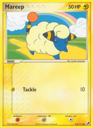 Mareep 062/115 - Reverse Holofoil - Common