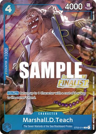 Marshall.D.Teach (Offline Regional 2023) [Finalist] (ST03-014) - Promo