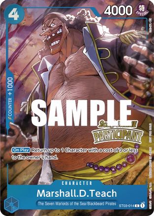 Marshall.D.Teach (Online Regional 2023) [Participant] (ST03-014) - Promo