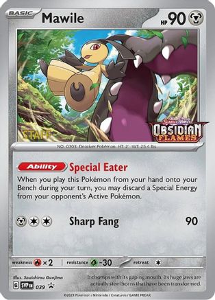 Mawile (Prerelease) [Staff] 039  - Holofoil - Promo