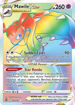 Mawile VSTAR (Secret) 200 - Holofoil - Secret Rare