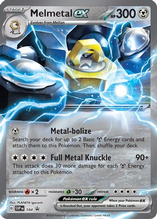 Melmetal ex 104 - Holofoil - Promo