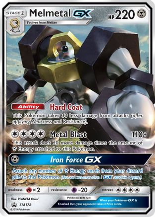 Melmetal GX SM178 - Holofoil - Promo