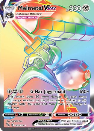 Melmetal VMAX (Secret) 080 - Holofoil - Secret Rare