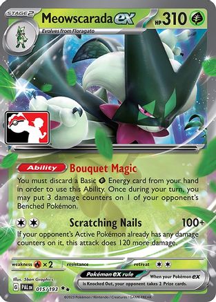 Meowscarada ex/193 - Holofoil - Double Rare