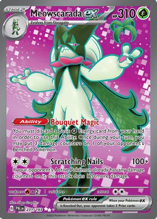 Meowscarada ex 231/193 - Holofoil - Ultra Rare