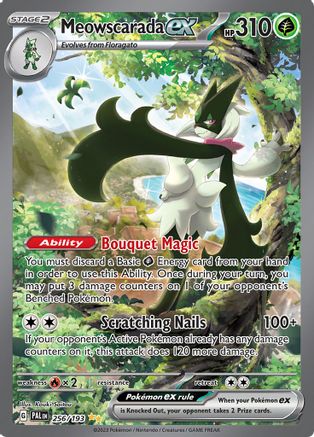 Meowscarada ex 256/193 - Holofoil - Special Illustration Rare
