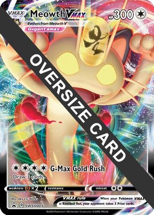 Meowth VMAX - SWSH005 - Holofoil - Promo
