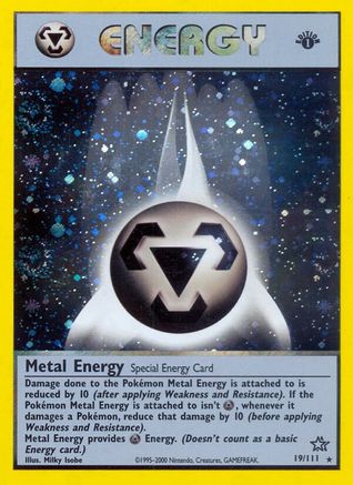 Metal Energy 019 - 1st Edition Holofoil - Holo Rare