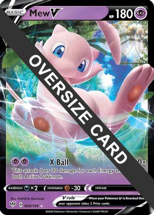 Mew V - 069/189/189 - Holofoil - Promo