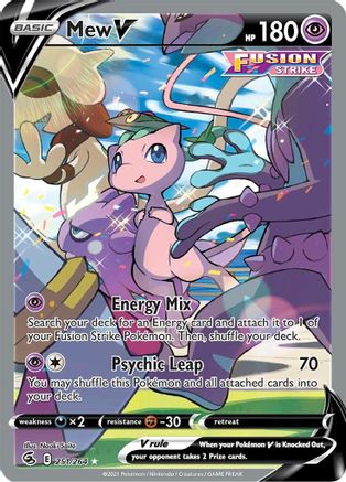 Mew V (Alternate Full Art) 251 - Holofoil - Ultra Rare