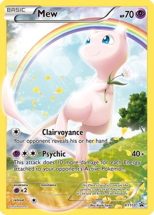 Mew XY110 - Holofoil - Promo
