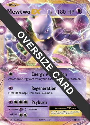 Mewtwo EX - 52/108/108 - Holofoil - Promo