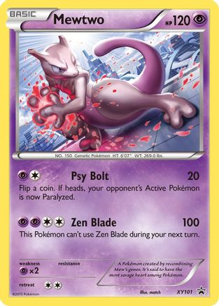 Mewtwo - XY101 - Holofoil - Promo